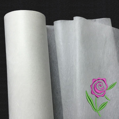 1 Set of Embroidery Stabilizer Water Soluble Film Transparent Water-Soluble Film, White