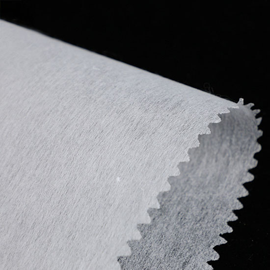 white sewing interfacing