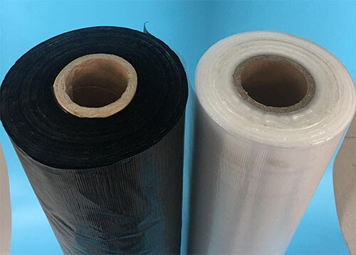 black thermoplastic adhesive film