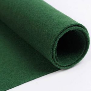 Green Felt Fabric