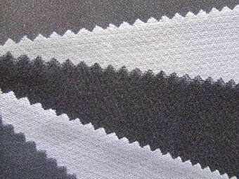 Black and White Stretch Interfacing