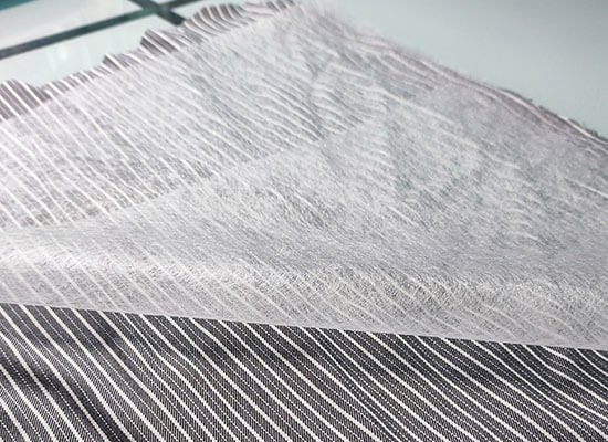 white double sided interfacing