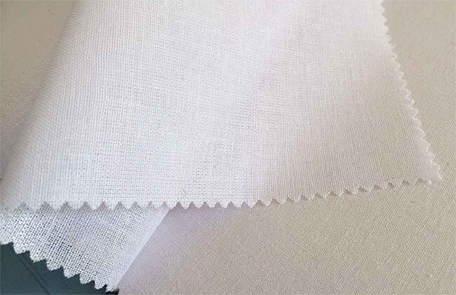 100% cotton woven fusible interfacing, similar to Pellon shape flex sf101