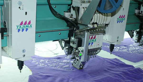 embroidery hot melt film application