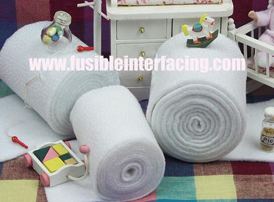 Ironing method of fusible fleece alternative