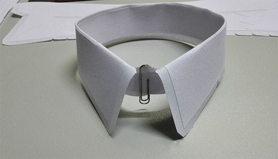 collar interlining usage