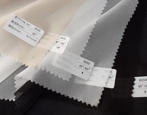 lightweight woven fusible interfacing details