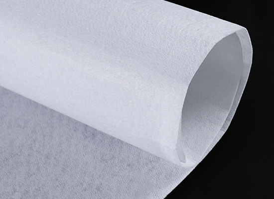 white curtain interfacing roll