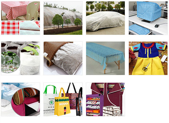polyester spunbond fabric application
