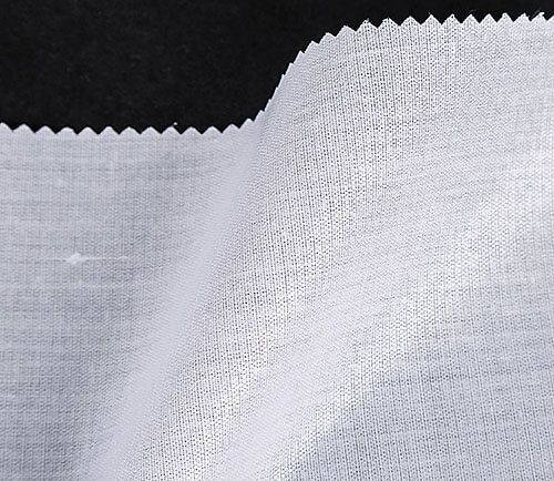 white cotton fusible interfacing