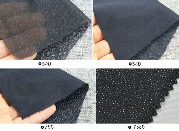 30D to 100D woven fusible interfacing