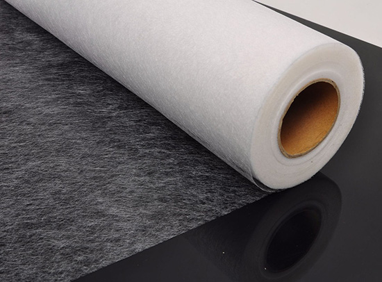 white double sided fusible interfacing lightweight