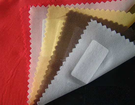 colorful silk interfacing