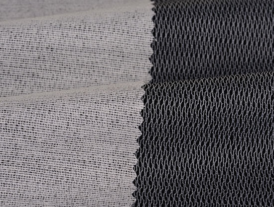 black weft fusible interfacing