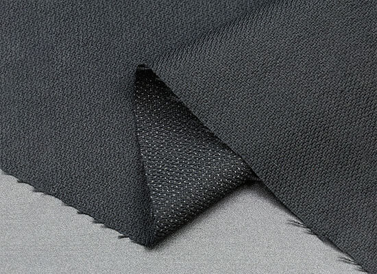 black medium weight woven interfacing